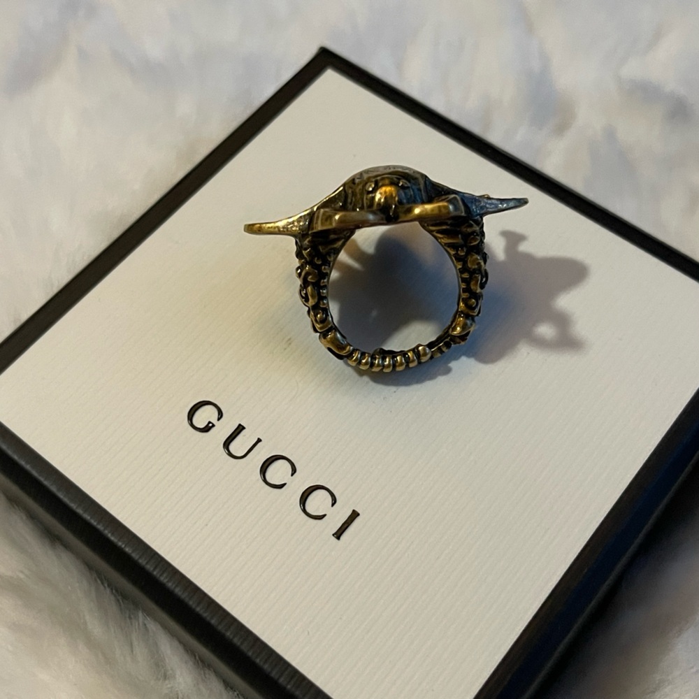 GUCCI BEE RING (SIZE 8) - Picture 3 of 3